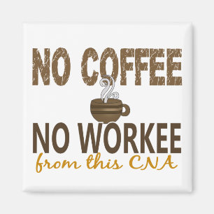 Imán Ningún café ninguna PODER de Workee