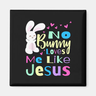 Imán Ningún Conejo Me Ama Jesús Jesús Me Ama Pascua