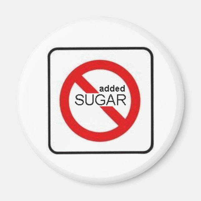 IMÁN NINGÚN IMPORTE AZÚCAR (Frente)