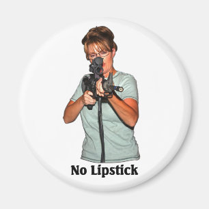 Imán Ningún lápiz labial