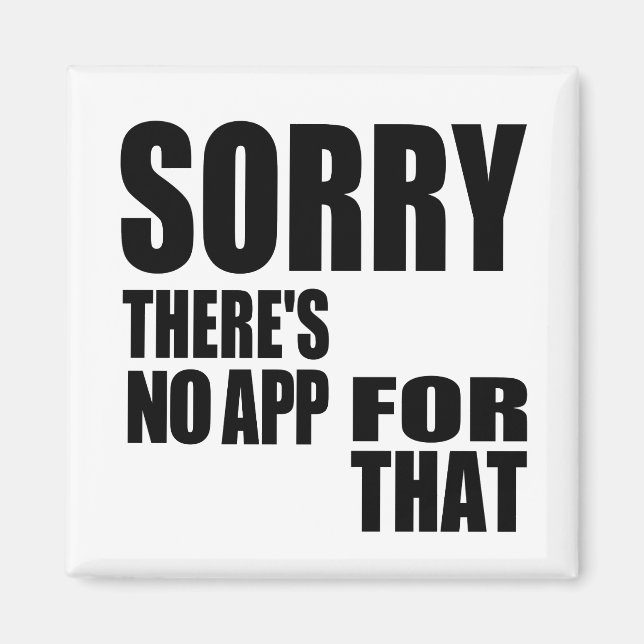 Imán Ninguna Aplicación Para Eso (Frente)