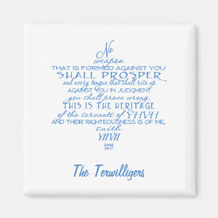 Imán Ninguna estrella del arma de David personalizó