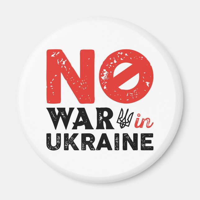 Imán Ninguna guerra en Ucrania (Frente)