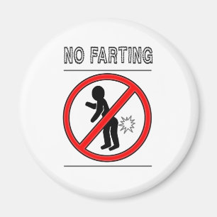 Imán NINGUNA señal de peligro el FARTING