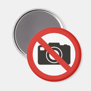 Imán Ningunas fotos permitidas