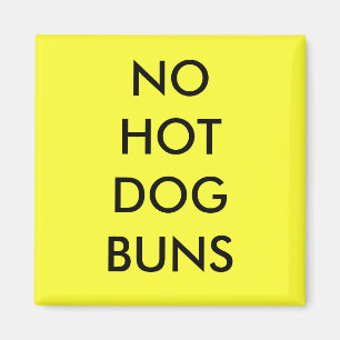 IMÁN NINGUNOS BOLLOS DEL PERRITO CALIENTE
