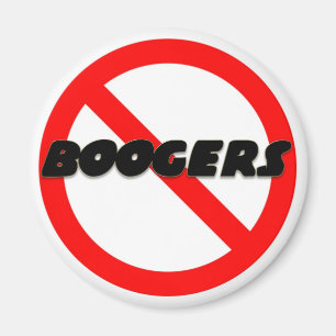 Imán Ningunos Boogers