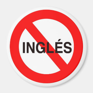 Imán NINGUNOS INGLES - No inglés