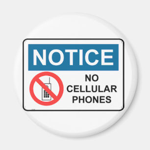 IMÁN NINGUNOS TELÉFONOS CELULARES