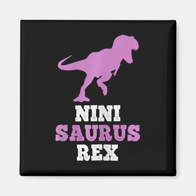 Imán Nini-saurus Rex Dino Dinosaurio Ninisaurus Diverti (Frente)