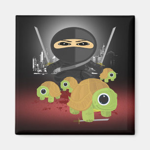 Imán Ninja and Turtles