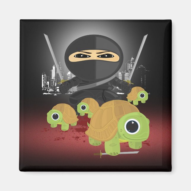 Imán Ninja and Turtles (Frente)