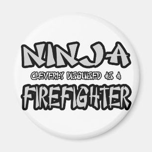 Imán Ninja... bombero