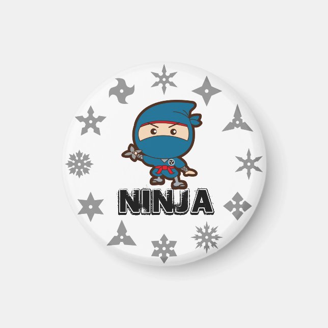 Imán Ninja Boy (Frente)