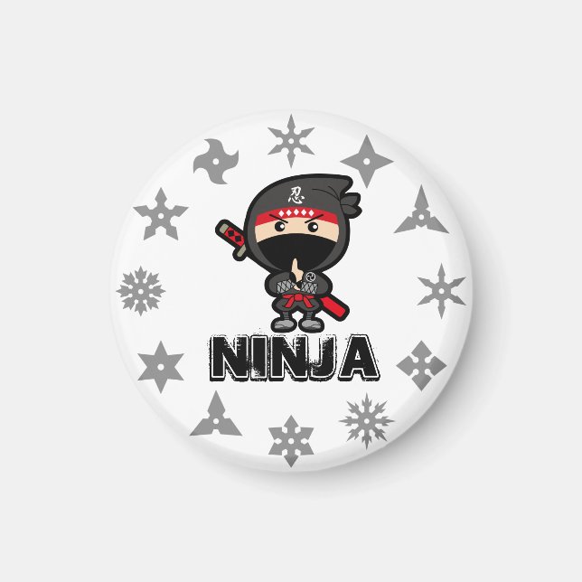 Imán Ninja Boy (Frente)
