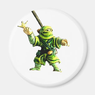 Imán Ninja en verde