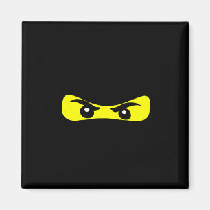 Imán Ninja Eyes Fun Halloween Ninja Costume