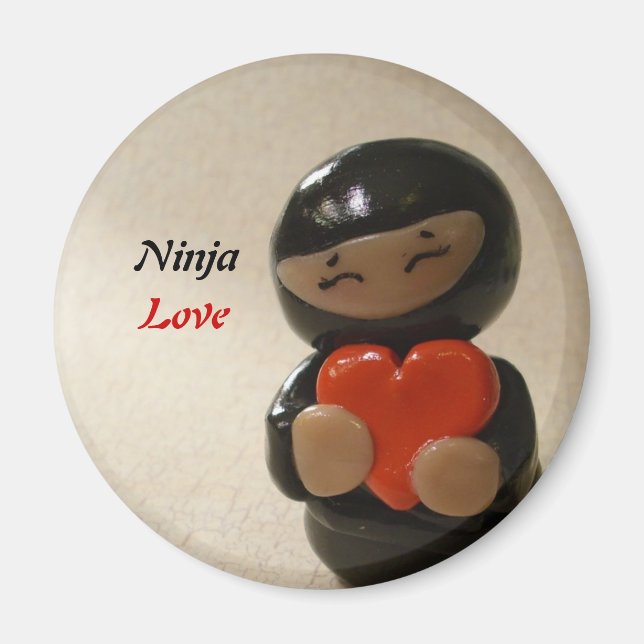 Imán Ninja Love Magnet (Frente)