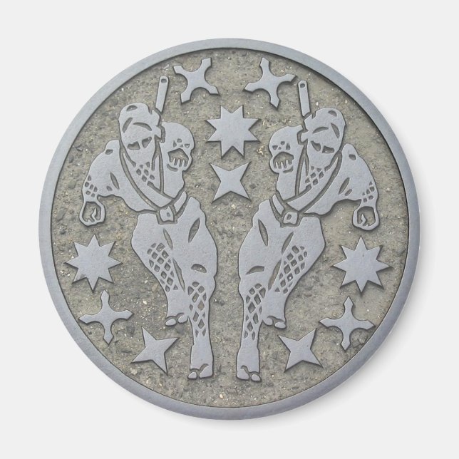 Imán Ninja Manhole (Frente)