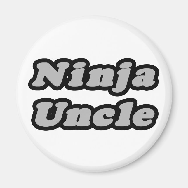 Imán Ninja Uncle (Frente)