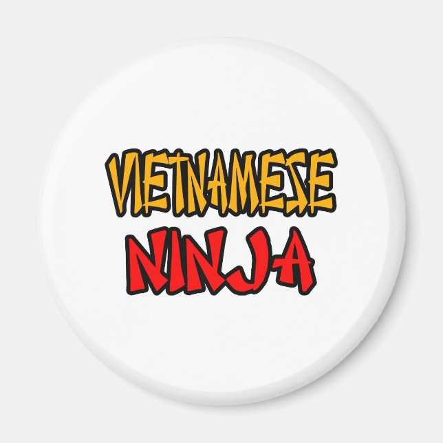 Imán Ninja vietnamita (Frente)
