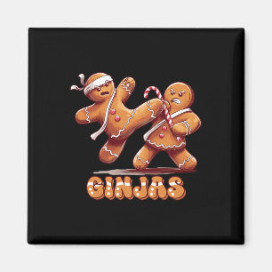 Imán Ninjabread Man Gingerbread - Ninja Gijas Ginjas Ch
