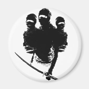 Imán ninjas de los tres