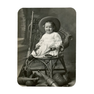 Imán Niño Americano De 1910