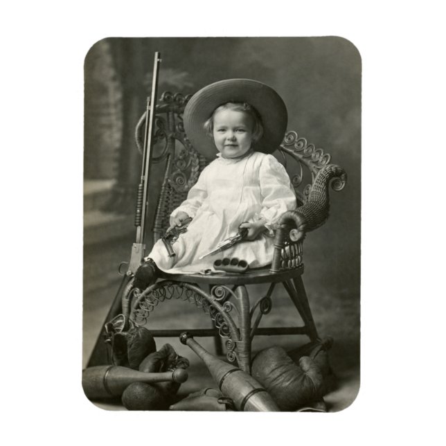 Imán Niño Americano De 1910 (Vertical)