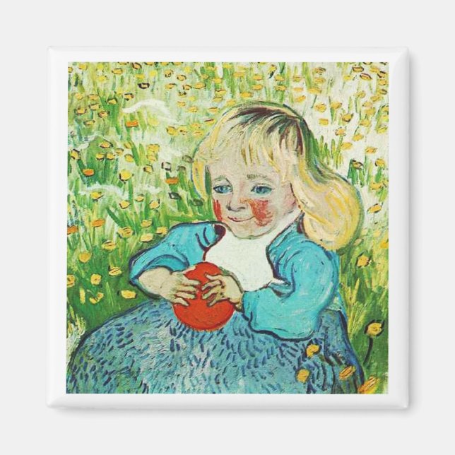 Imán Niño con Naranja, 1890. Vincent van Gogh. (Frente)