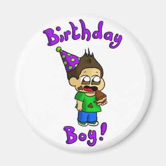 Imán Niño de cumpleaños