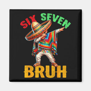 Imán niño mexicano haciendo dabbing cinco de mayo seis