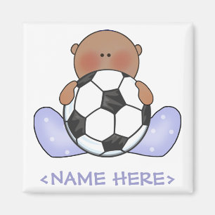 Imán Niño pequeño futbolero - Étnico