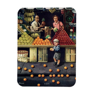 Imán Niño y naranjas