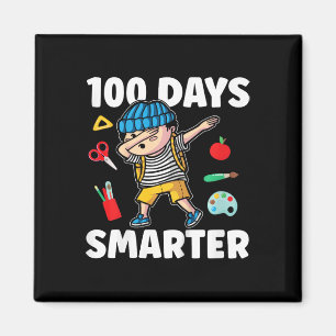 Imán Niños 100º Día De La Escuela Niños Niños 100 Días 