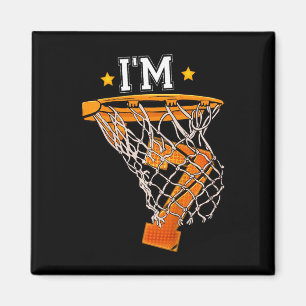 Imán Niños 7 Nacimiento Baloncesto Soy 7 Chica 6 B