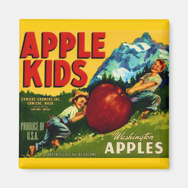 Imán Niños Apple (Frente)