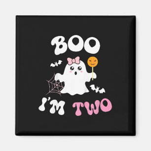 Imán Niños Boo Soy Dos Fantasma Segundo Cumpleaños Groo