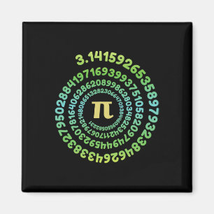 Imán Niños Chicas Pi Day Infinity Math Lover Nerd Geek