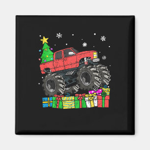 Imán Niños chicos camión monstruo Navidad niños alegre