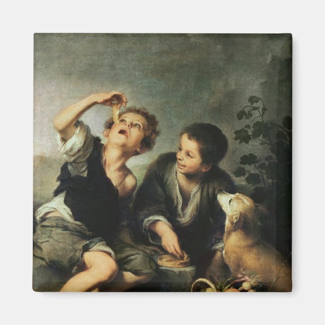 Imán Niños comiendo un pie, 1670-75 (Frente)