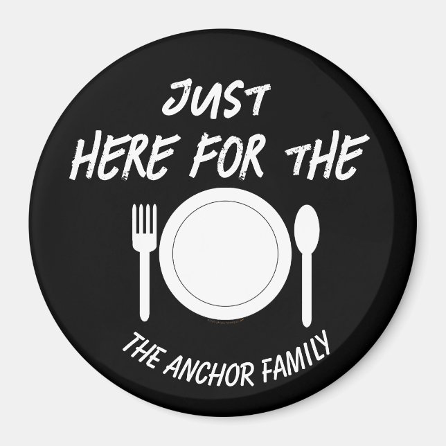 Imán Niños con vacaciones en familia cruceros con puert (Frente)