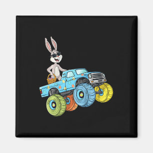 Imán Niños Conejo de Pascua Monstruo Camión Camión Dive