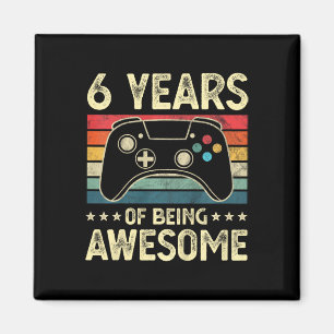 Imán Niños de 6 años de edad asombroso videojuego 6 cum