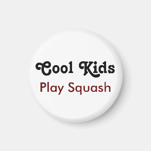 Imán Niños de Guay juegan al squash
