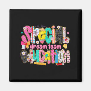Imán Niños De Vuelta A Los Maestros Escolares, Esfuerzo