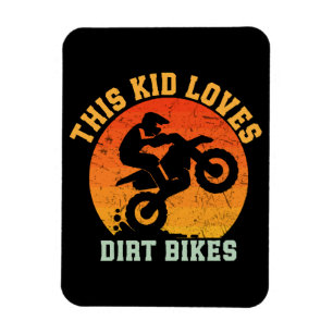 Imán Niños Divertida Moto de Cross