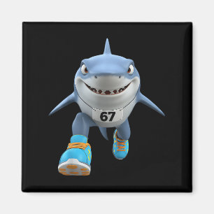 Imán Niños divertidos 67 Meme Tralero Tralala Runner It