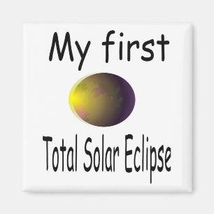 Imán Niños Eclipse solar Mi primer Eclip solar total
