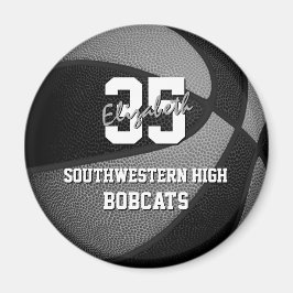 Imán niños grises negros regalos deportivos nombre del